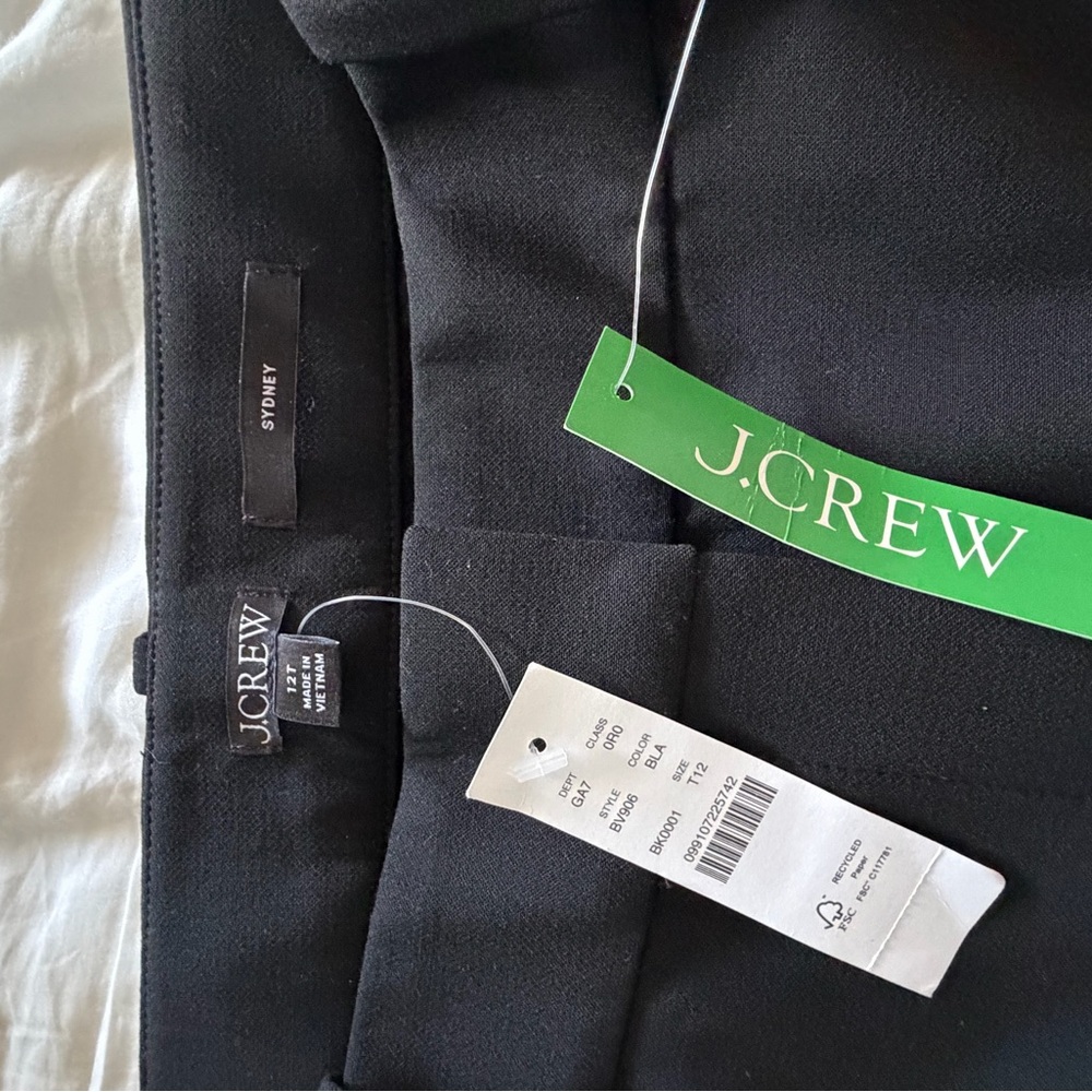 J. Crew Women’s Sydney Trousers NWT - Picture 2 of 6